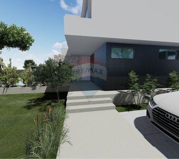 Istra - Svetvinčenat - samostojeća moderna villa s pogledom na more - cover