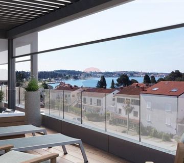 Rovinj - Luksuzni penthouse 152 m2 najljepši pogled na more - cover