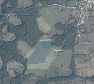 Istra - Kanfanar, Mrgani - 7 ha poljoprivrednog zemljišta u komadu - cover