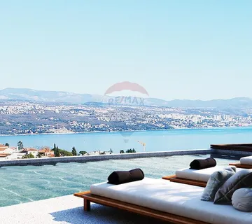 OPATIJA-NOVOGRADNJA, penthouse 3S+DB, bazen, garaža,lift, pogled na more - cover