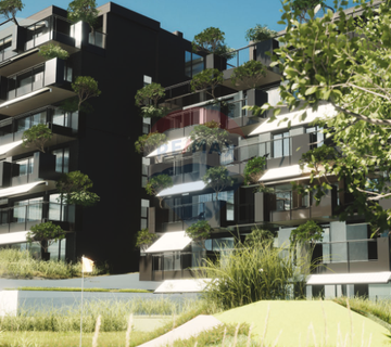 OPATIJA, Moderan stan površine 74.93 m2, s pogledom na more i garažnim parkirnim mjestom - cover