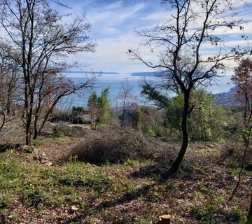 OPATIJA, VEPRINAC- građevinski teren 858 m2 sa pogledom na more - cover