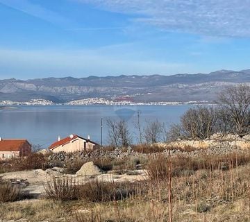 Otok Krk, Vrbnik,građevinsko zemljište 1231 m2,pogled na more - cover