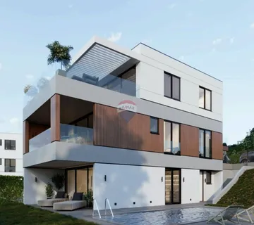 Opatija, Lovran - luksuzan stan s panoramskim pogledom na Kvarner  - cover