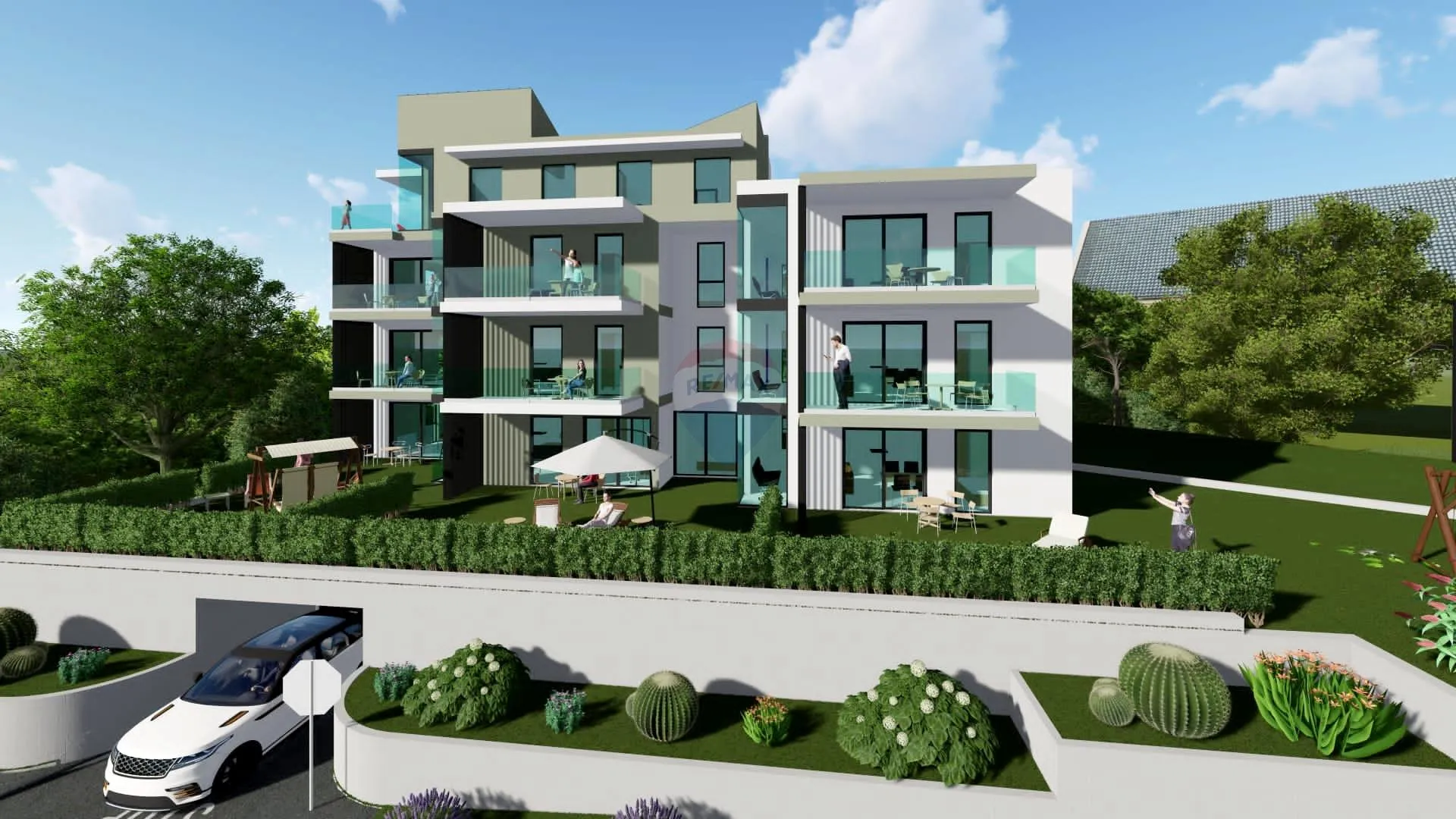 Istra, Buje - stan prizemlje novogradnja, vrt, garaža, lift - cover