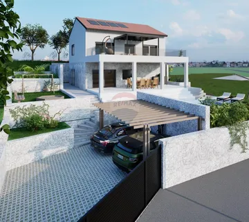 RIJEKA,KOSTRENA- kuća 4S+DB sa bazenom i panormskim pogledom na more - cover