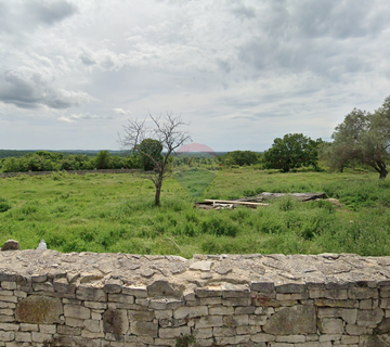 Istra, Kanfanar-građevinsko zemljište s pogledom na more - cover