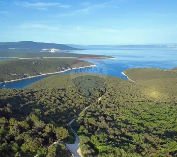 Istra, Peruški veće građevinsko zemljište za gradnju kuće sa pogledom na more - cover