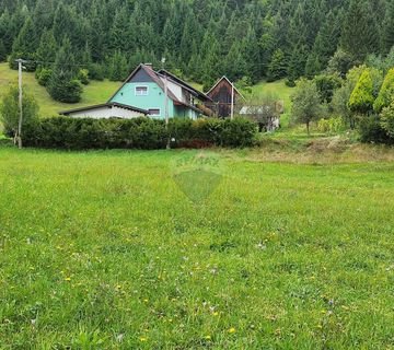 Tršće - građevinski teren u vikend naselju  614 m2 - cover