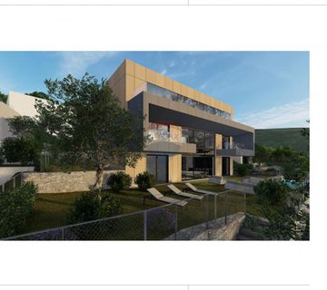  OPATIJA- teren 1008 m2 sa građevinskom dozvolom za vilu, pogled na more - cover