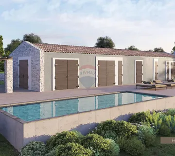 OPRTALJ - zemljište s projektom za prizemnicu - cover