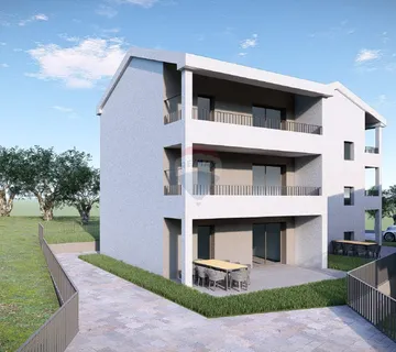 Krk, Čižići, dvosoban stan u blizini mora, novogradnja - cover