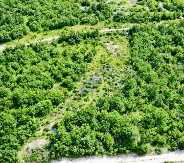 Crikvenica- građevinsko zemljište sa idejnim projektom za obiteljsku kuću ( P+1 ) sa bazenom - cover