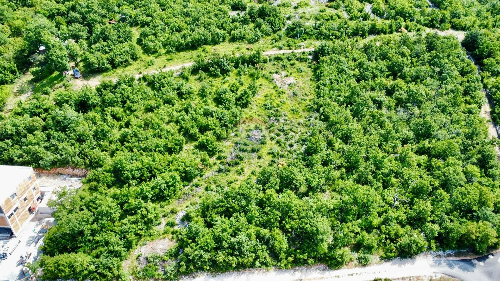 Crikvenica- građevinsko zemljište sa idejnim projektom za obiteljsku kuću ( P+1 ) sa bazenom - cover