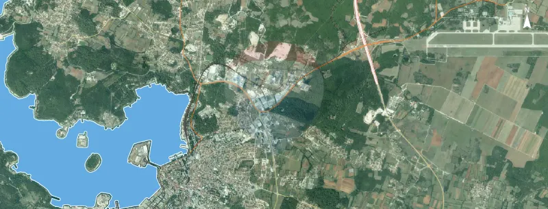 PULA, TEREN 5022 m2 U INDUSTRIJSKOG ZONI - cover