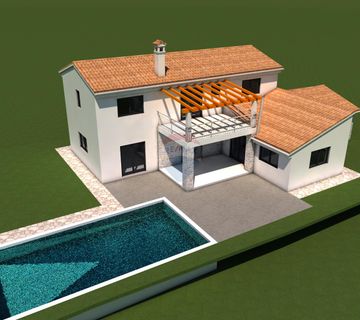 Rovinj,Sošići-2 građevinske parcele sa građevinskom dozvolom - cover