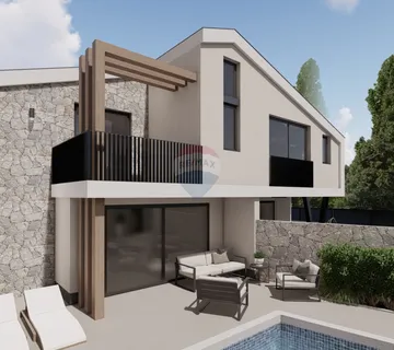 Novogradnja duplex kuća - blizu Malinske - cover