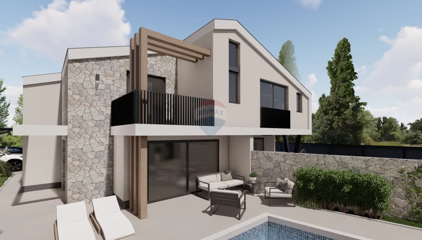 Novogradnja duplex kuća - blizu Malinske - cover