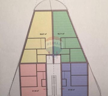 Rovinjsko selo,građevinska parcela-strateška lokacija- za stambeno poslovni objekt-uz glavnu prometnicu-1555m2 - cover