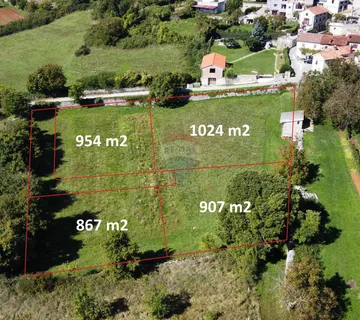 Istra, Žminj - više građevinskih parcela - cover