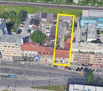 Zagreb, Trešnjevka, građevinska parcela 1352 m2 - cover