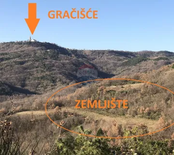 Istra, Gračišće okolica poljoprivredno zemljište 14825m2  - cover