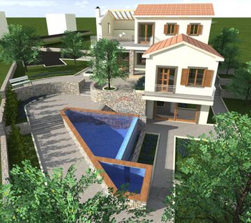 OTOK KRK-ŠOTOVENTO samostojeća kuća u  rohbau fazi - cover