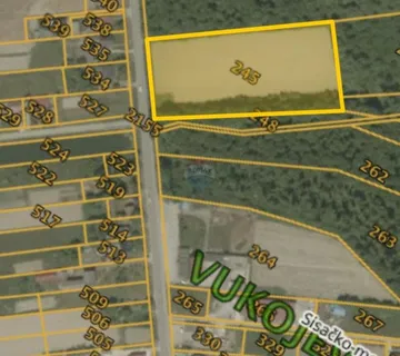 Vukojevac, građevinsko zemljište za investiciju - cover