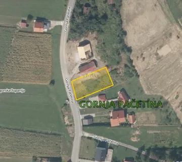 Gornja Pačetina - Građevinsko zemljište 800 m2 - cover