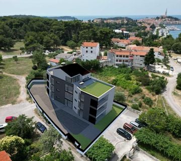 Rovinj-PERLA NERA residence-vrhunska novogradnja na pješačkoj udaljenosti do centra-prizemlje 74m2+vrt 51m2 - cover