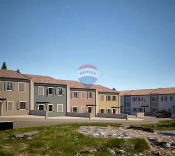 Istra, Rovinj, 8km, trosoban stan u prizemlju-novogradnja, 84m2 + parking - cover