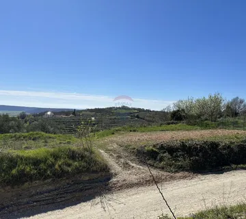 Istra, Krasica -Građevinsko zemljište s pogledom na more - cover