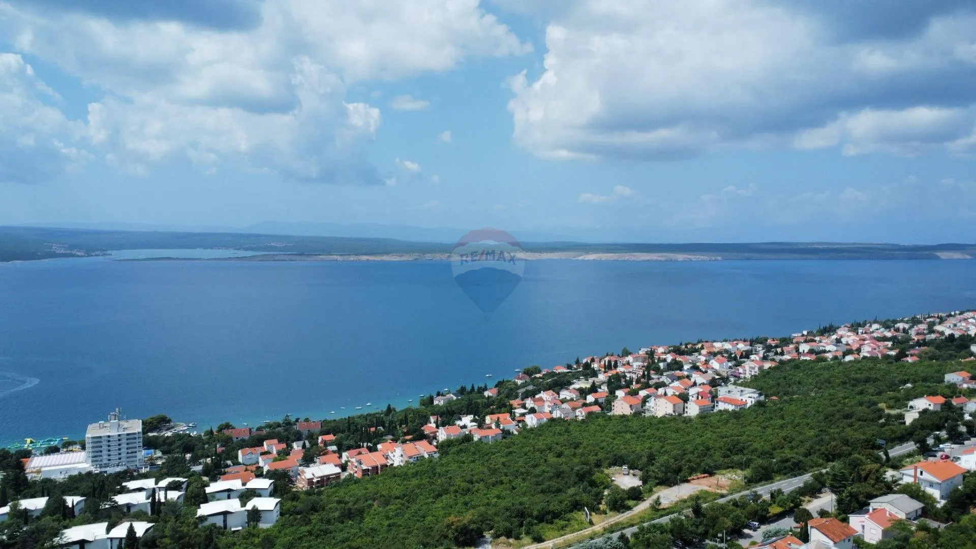 Crikvenica- građevinski teren sa pogledom na more - cover