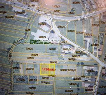 Jastrebarsko, Donji Desinec, 2 građevinske parcele - cover