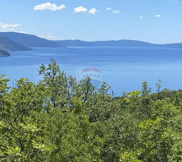 Opatija, Brseč - Građevinsko zemljište sa dozvolom za obiteljsku kuću, 1138 m2  - cover