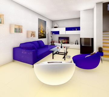 Poreč okolica, kuća u nizu s pogledom na more - cover