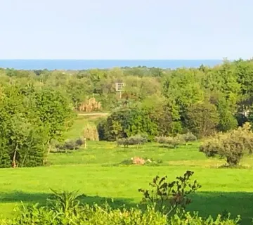 Istra, Novigrad - građevinsko zemljište s pogledom na more - cover