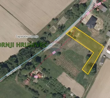 Kravarsko, Gornji Hruševec - građevinsko zemljište 1499m2 - cover