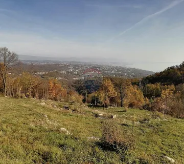 Opatija,Matulji,Kućeli građevni teren s pogledom na more - cover