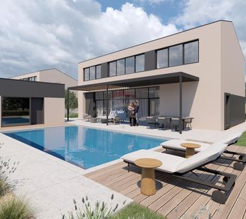 Sveti Lovreč, moderna vila u izgradnji s četiri spavaće sobe - cover