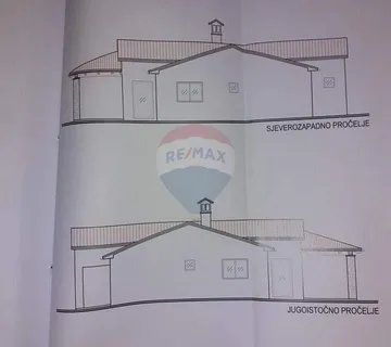 ISTRA,KRŠAN građevinski teren sa projektom vile - cover