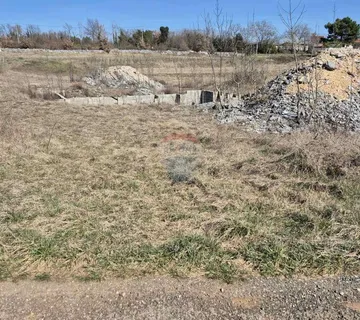 Istra, Žminj okolica - građevinsko zemljište s pogledom na more - cover