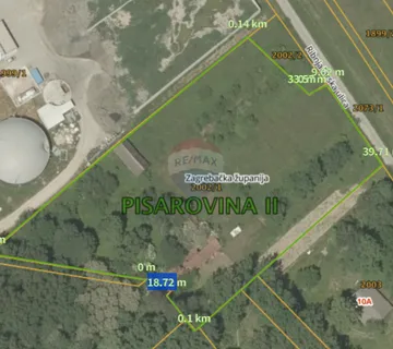 Jastrebarsko, Pisarovina - zemljište 9080 m2 - cover