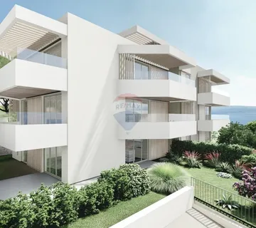 Lovran, zemljište sa projektom i jedinstvenim pogledom na more - cover