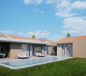 Istra,Kaštel-Građevinsko zemljište s projektom i građevinskom dozvolom - cover