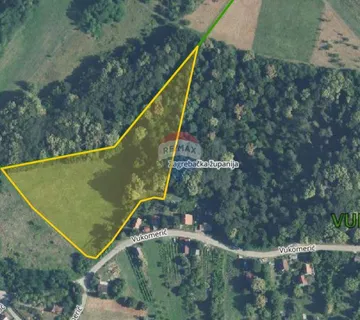 Velika Gorica, Vukomerić - građevinsko zemljište sa šumom 13583m2 - cover