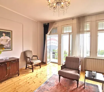 OPATIJA,LOVRAN- 2. RED DO MORA, stan 140 m2, balkon, parking, pogled na more - cover