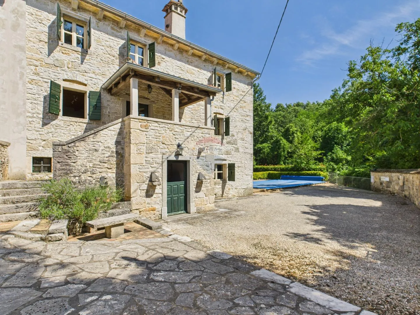 Istra, Pazin - Renovirana kamena kuća s bazenom - cover