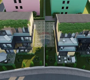 Grad Krk - stan u novogradnji, dvoetažni 3S+DB - cover