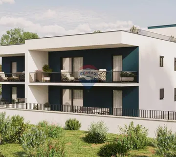 Dvosoban stan s terasom, pogled more - Novigrad - cover